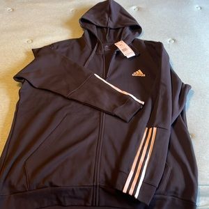 WEEKEND ONLY!Adidas full zipper hoodie